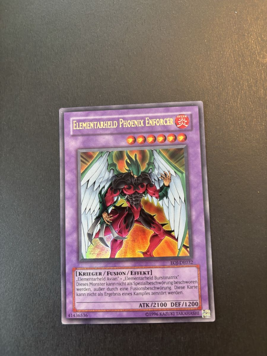 Yugioh Carte collezionabili: YU-GI-OH! Elementarheld Phoenix Enforcer; GER, MINT – Nuovo (secondo la descrizione) da Maur venduto da _LukasM_