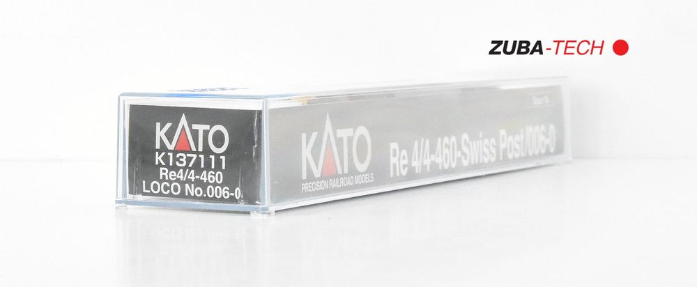 Kato K137111 E-Lok Re 460 100 Jahre Swiss Post SBB N GS OVP 
