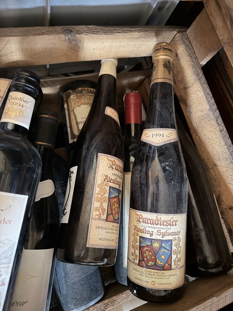Wein: Weiss/Rotwein Assemblage von ca. 1976-2000 – Neu und originalverpackt aus Birr von PamosAG 1