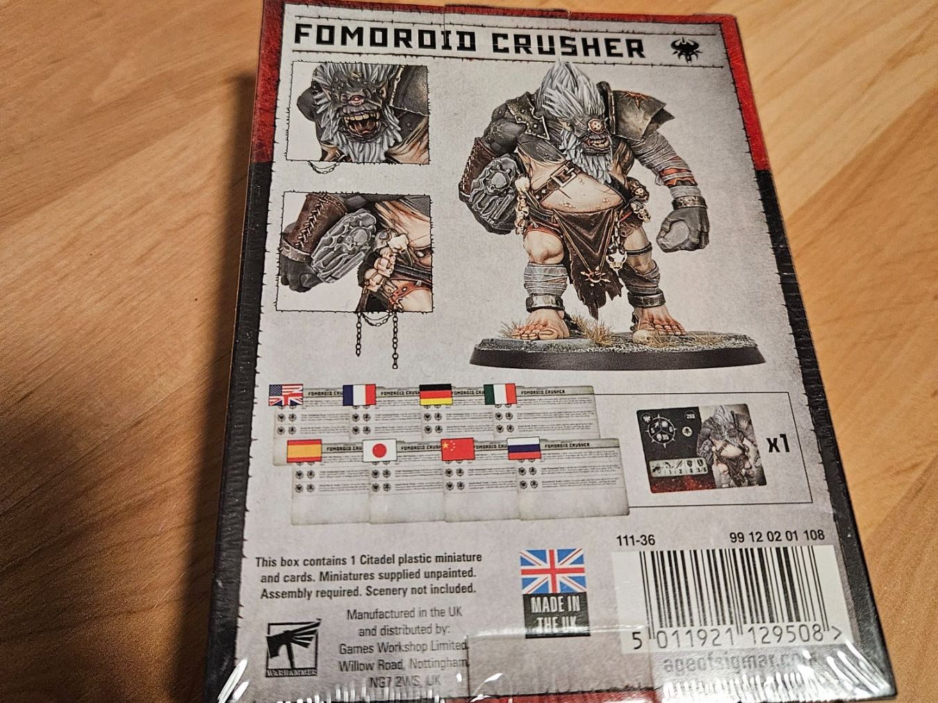 Kit di modellismo & Modellini statici: Warhammer - Fomoroid Crusher – Usato da St. Gallen venduto da man_y6zr 1