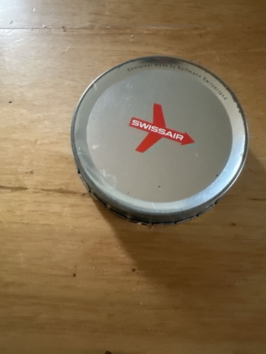 Barattoli: Blechdose Vintage Swissair – Usato da Frauenfeld venduto da aluma14 4