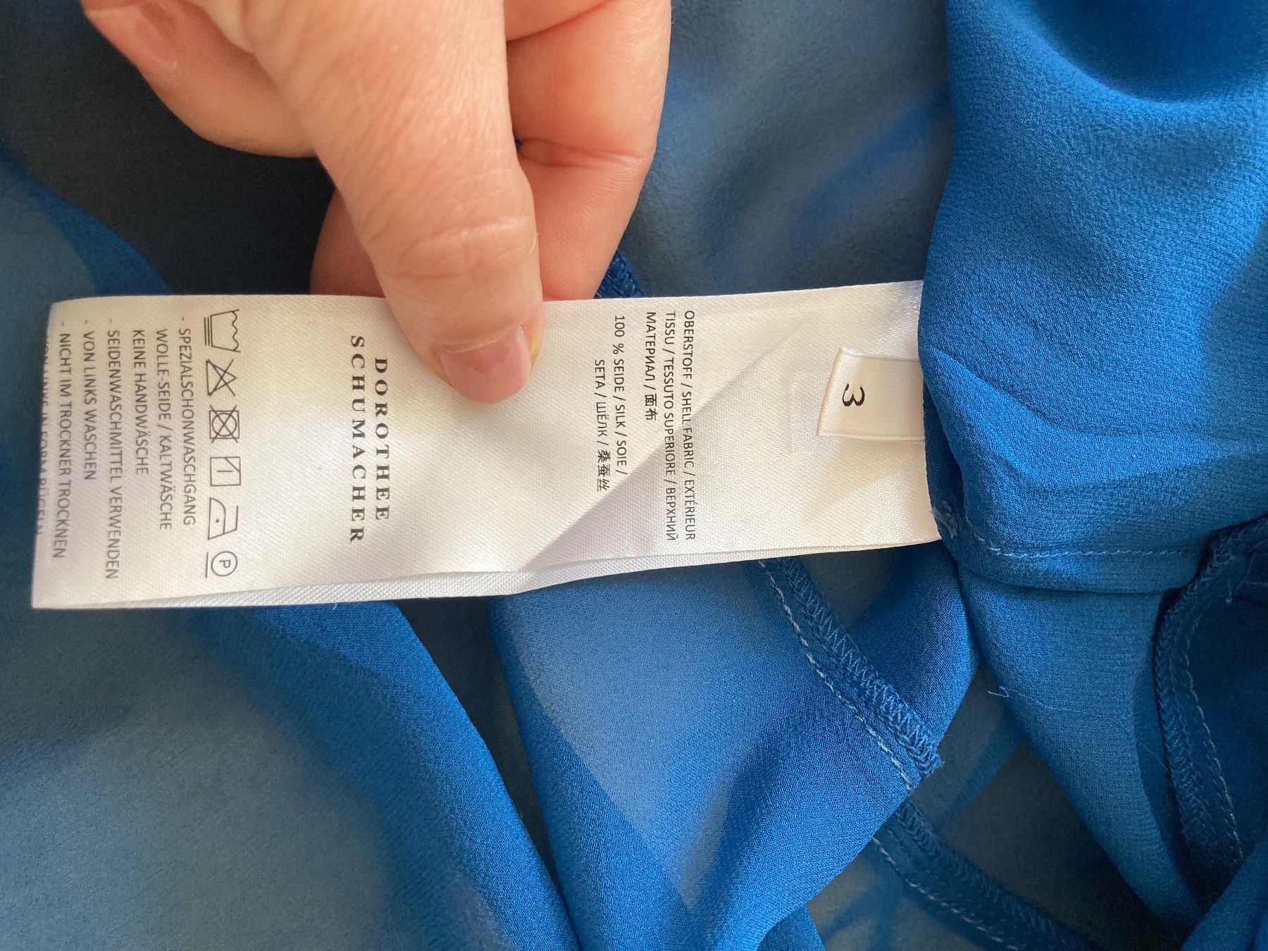 Dorothee Schumacher Vestiti: Dorothee Schuhmacher Kleid 100% Seide – Nuovo (secondo la descrizione) da Rupperswil venduto da white.rabbit 5
