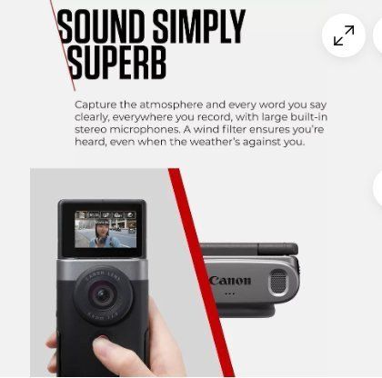 Canon Appareil photo: CANON PowerShot V10 Vlogging – D'occasion à Biel/Bienne par HalloundSo 4