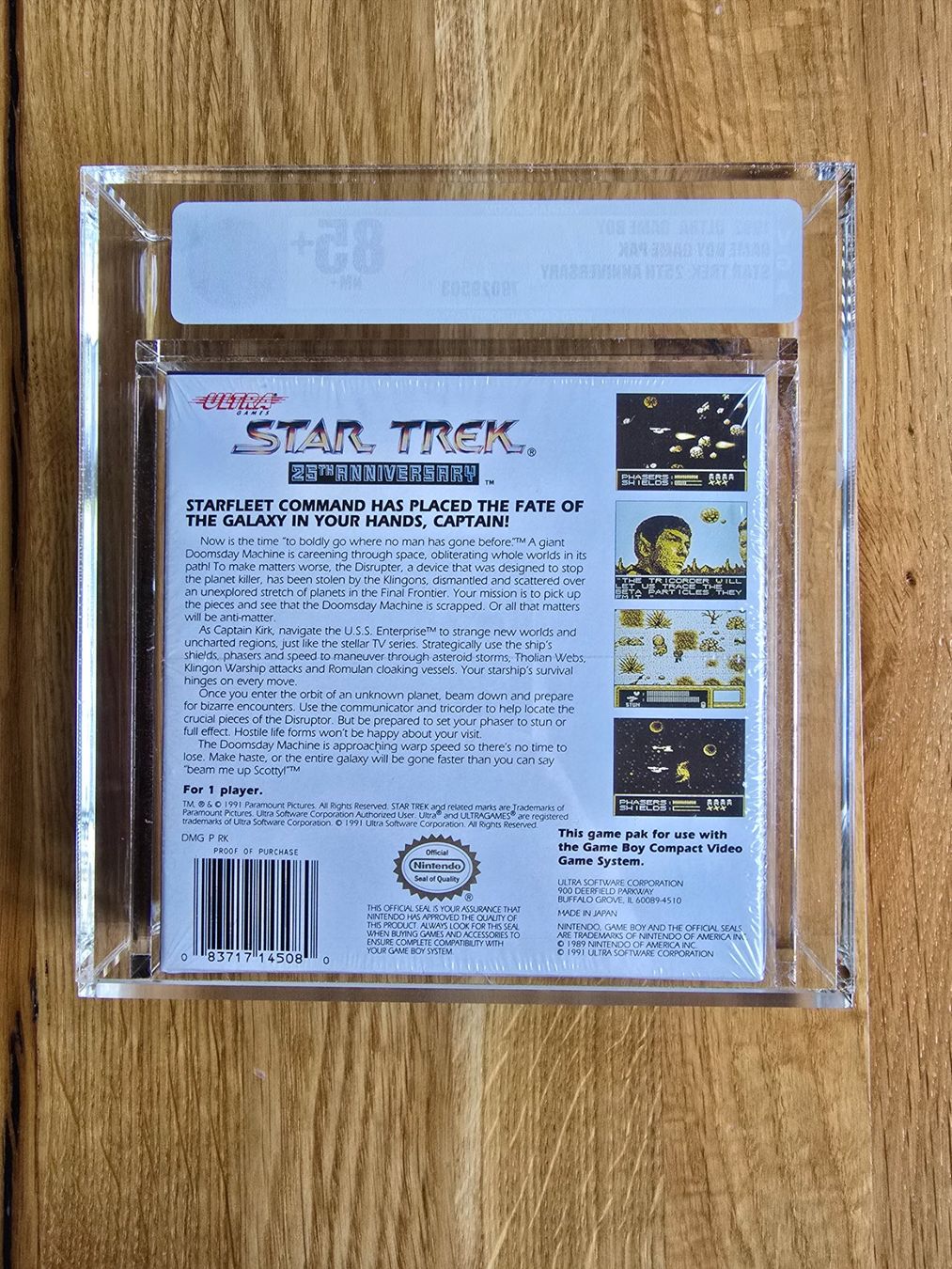 Nintendo Giochi: Nintendo Gameboy/Star Trek VGA 85+/SEALED – Nuovo e nell'imballaggio originale da Sursee venduto da Elian91 1