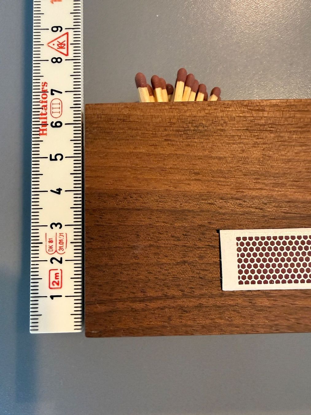 Feuerzeuge: Edler Streichholz Spender aus Holz – Gebraucht aus Bonstetten von Goodbuy1 4