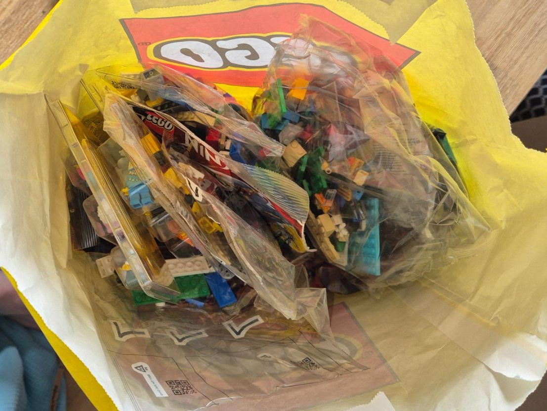 Lego Giocattoli: Lego Einzelsteine ganze Sack voll – Usato da Kaiseraugst venduto da mma_t85r
