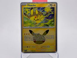 30 Jahre - Pikachu  (30C 51) - DE
