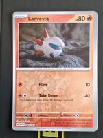 Larvesta - Pokemon Reverse Holo Obsidian Flames
