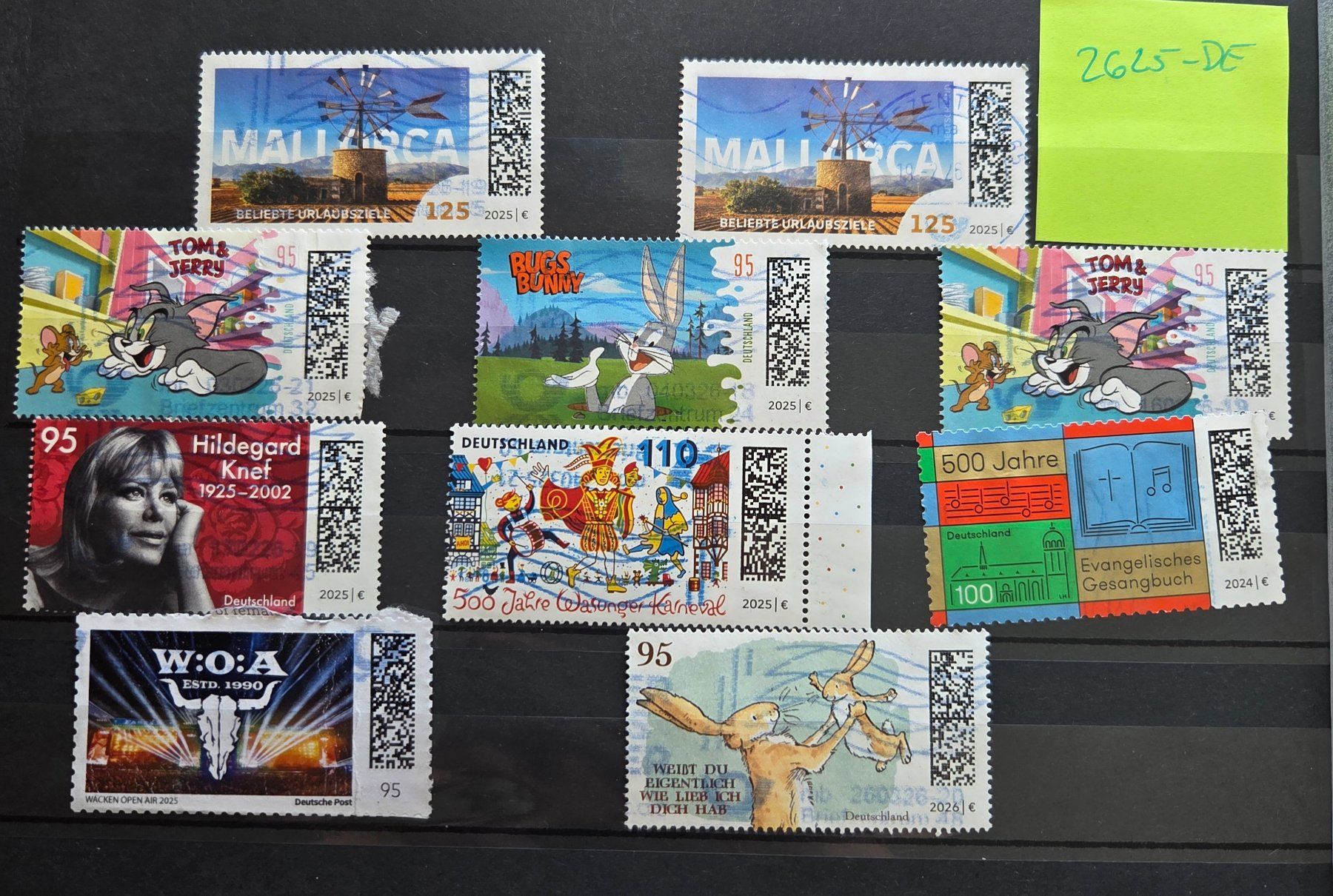 Tous les timbres: Briefmarken Deutschland 2625-DE – D'occasion à Köniz par Briefmarken_Frau