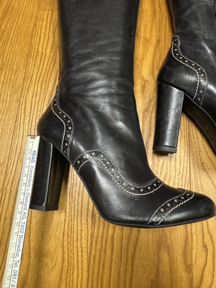 Navyboot Scarpe da donna: Lederstiefel NavyBoot High Heels, Gr. 38, – Nuovo (secondo la descrizione) da Haldenstein venduto da nicB74 2