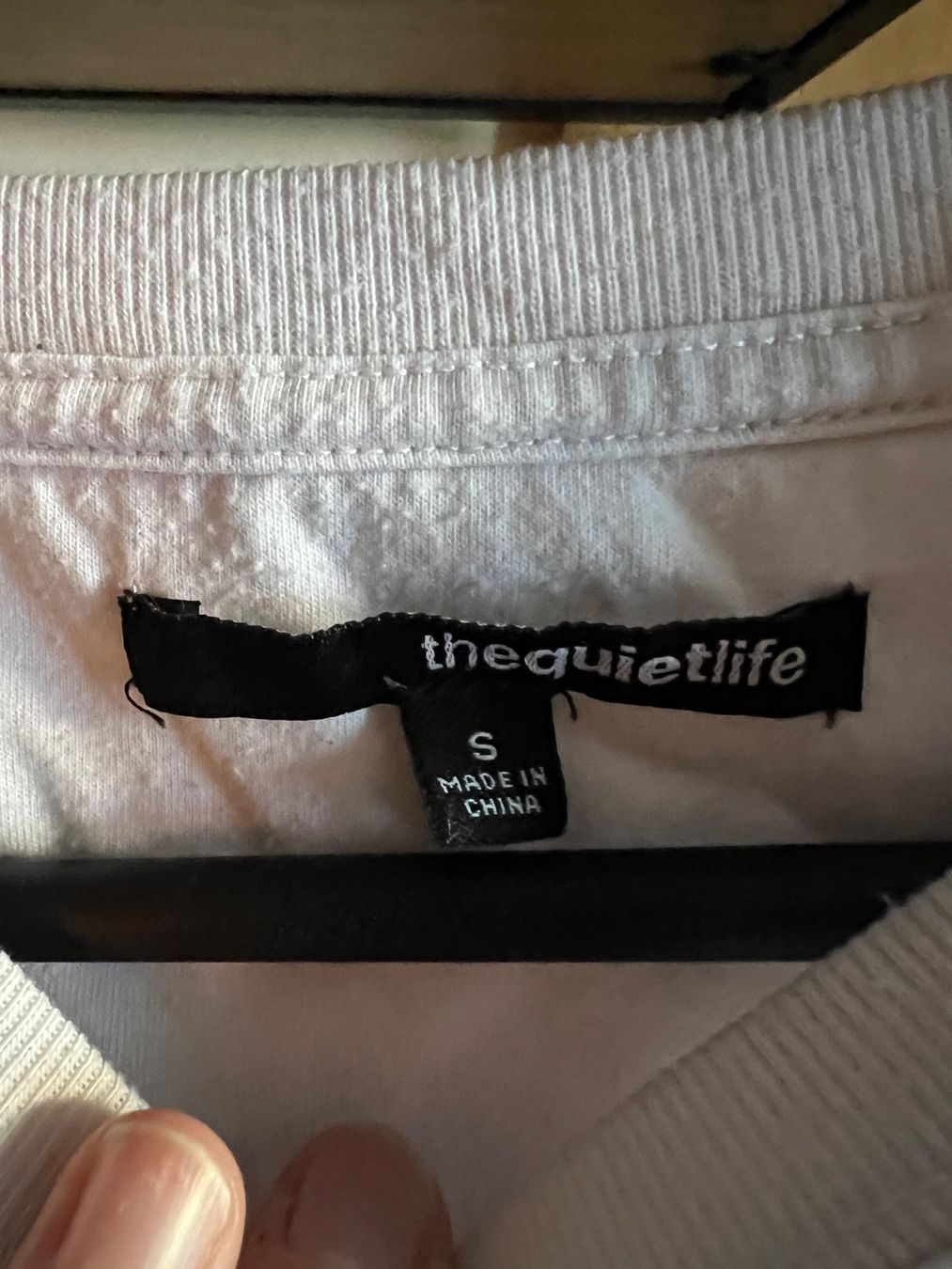T-shirt: Print Shirt the quiet life – Usato da Zürich venduto da LauraEL 1
