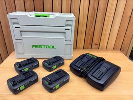 FESTOOL Energie Set SYS 18V 4x4,0/TCL6 DUO