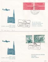 Erster Flug Geneva - Vienna / Vienna - Geneva
