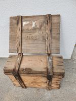 Antike Kiste Harasse Nummeriert Aufbewahrungsbox