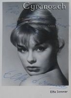 Elke Sommer (1940) Schauspielerin - sign. Foto