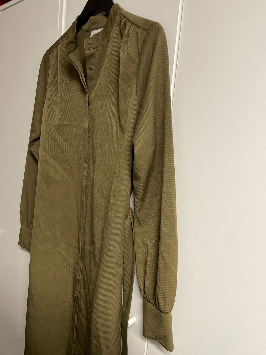 Vestiti: ANOTHER-LABEL Blusenkleid Braun mit Gürtel Gr. S – Usato da Frasnacht venduto da GracyStore 2