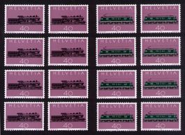 1982_668+669_100 J. Gotthardbahn_Lokomotiven_Re 6/6_C 4/5 **