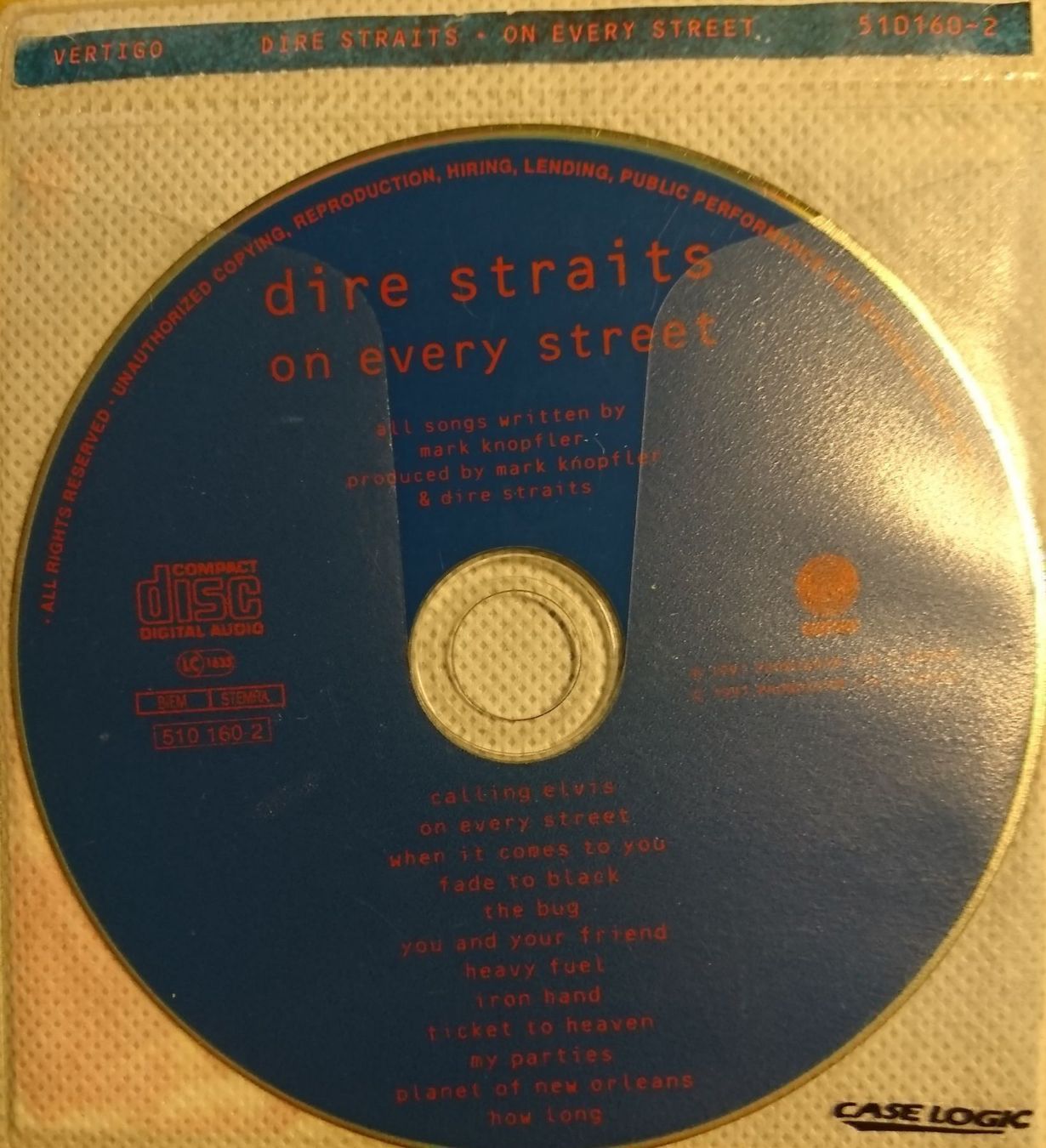 CD: DIRE STRAITS On Every Street – Usato da Zürich venduto da Raz88 1