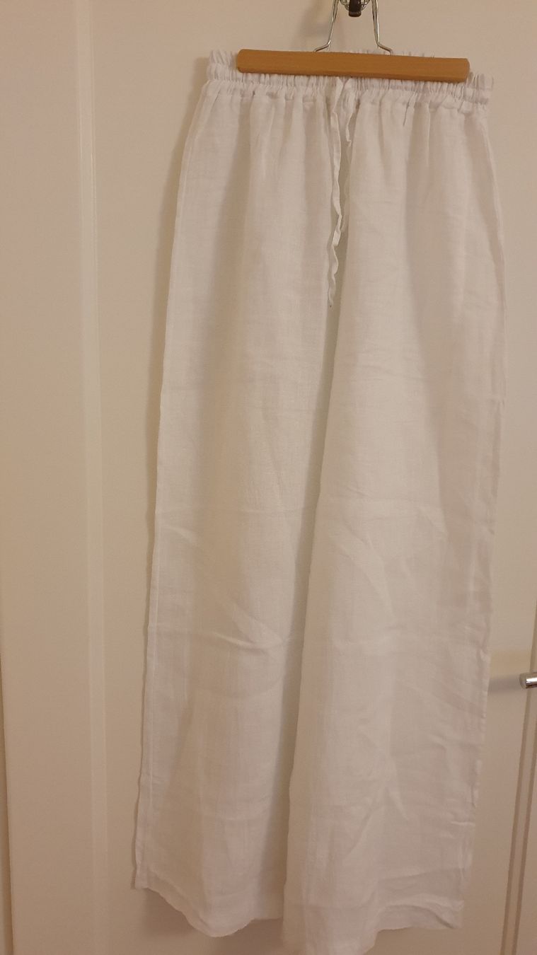 Pantaloni: neue Leinen Sommer Hose – Nuovo (secondo la descrizione) da Basel venduto da and_xs78