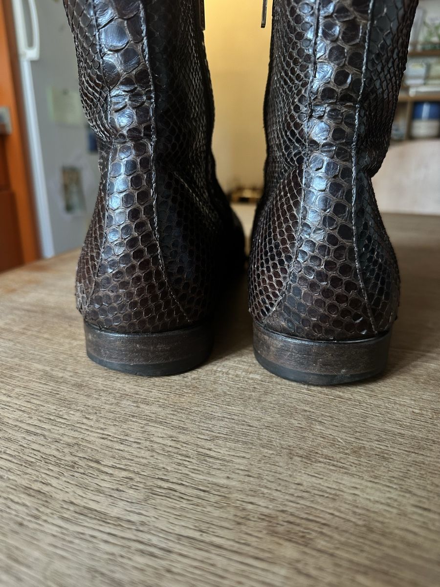 Gucci Scarpe da uomo: GUCCI STIEFEL Schlangenleder 43 – Usato da Zürich venduto da han_djc6 2