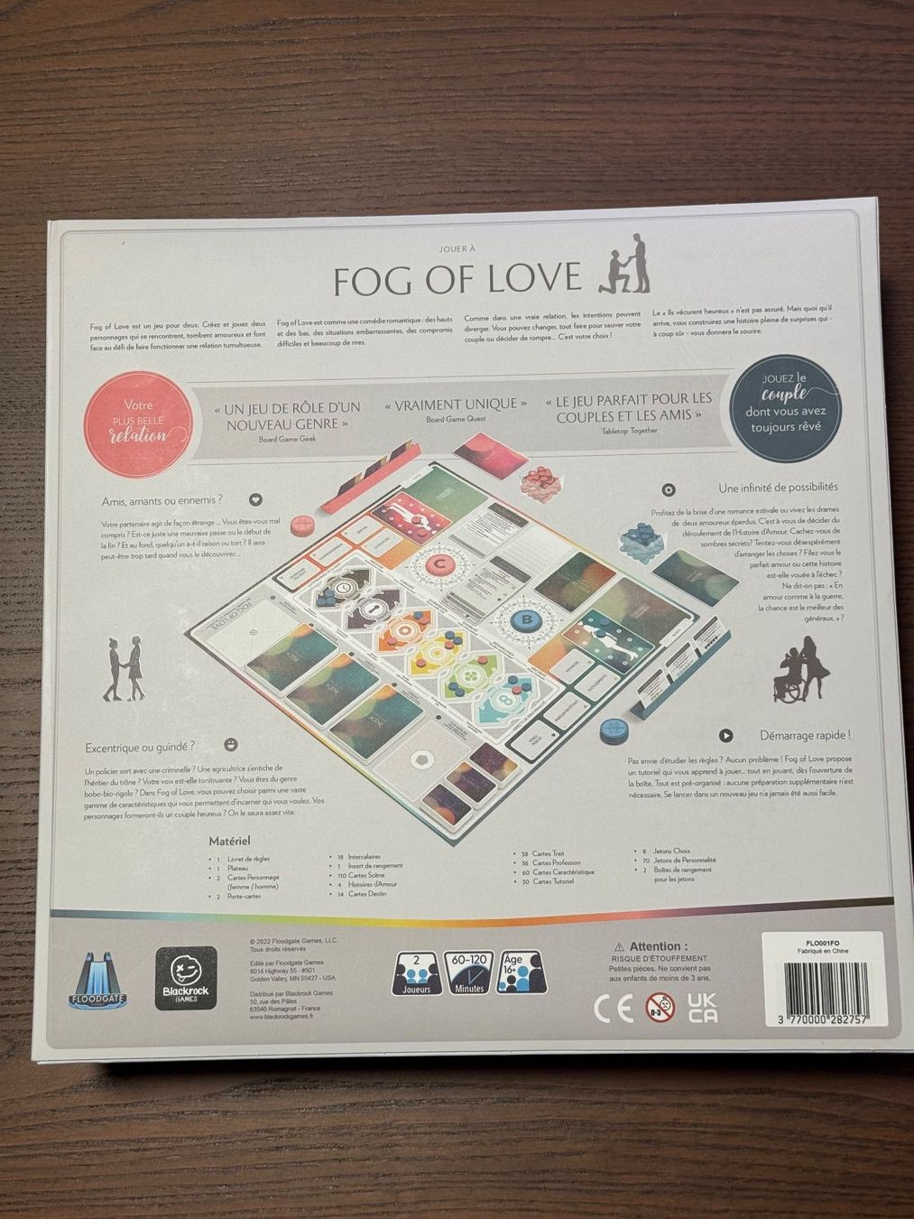 Giochi: Fog of Love / Jeu de société – Nuovo e nell'imballaggio originale da Cheyres venduto da Floflo1468 1