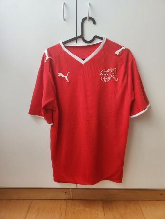 Fussball Trikot Schweiz Grösse M Puma Rot