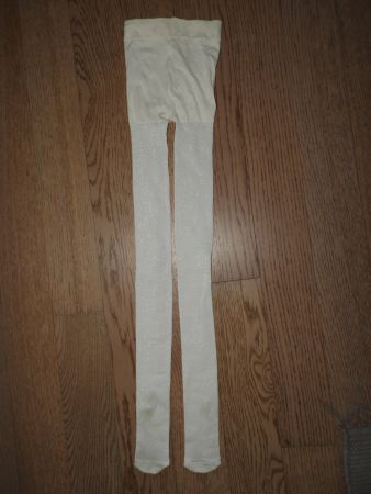 Neue festliche Glitzer-Strumpfhose, Grösse 146/152