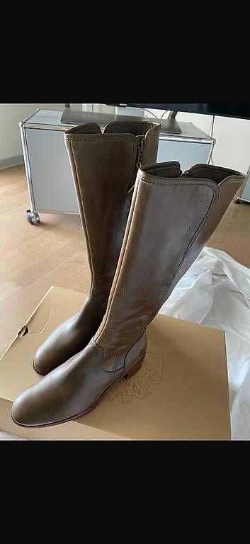 Scarpe da donna: Vintage Lederstiefel Marke Timberland – Usato da Aeschi SO venduto da sim_sp26 1