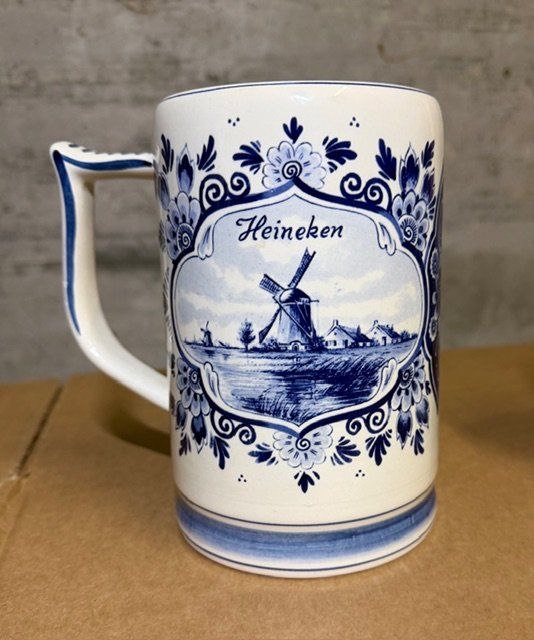 Tutte le decorazioni: Chope à bière Heineken Bleu de Delft – Nuovo (secondo la descrizione) da Perly venduto da inf_jnp6 3