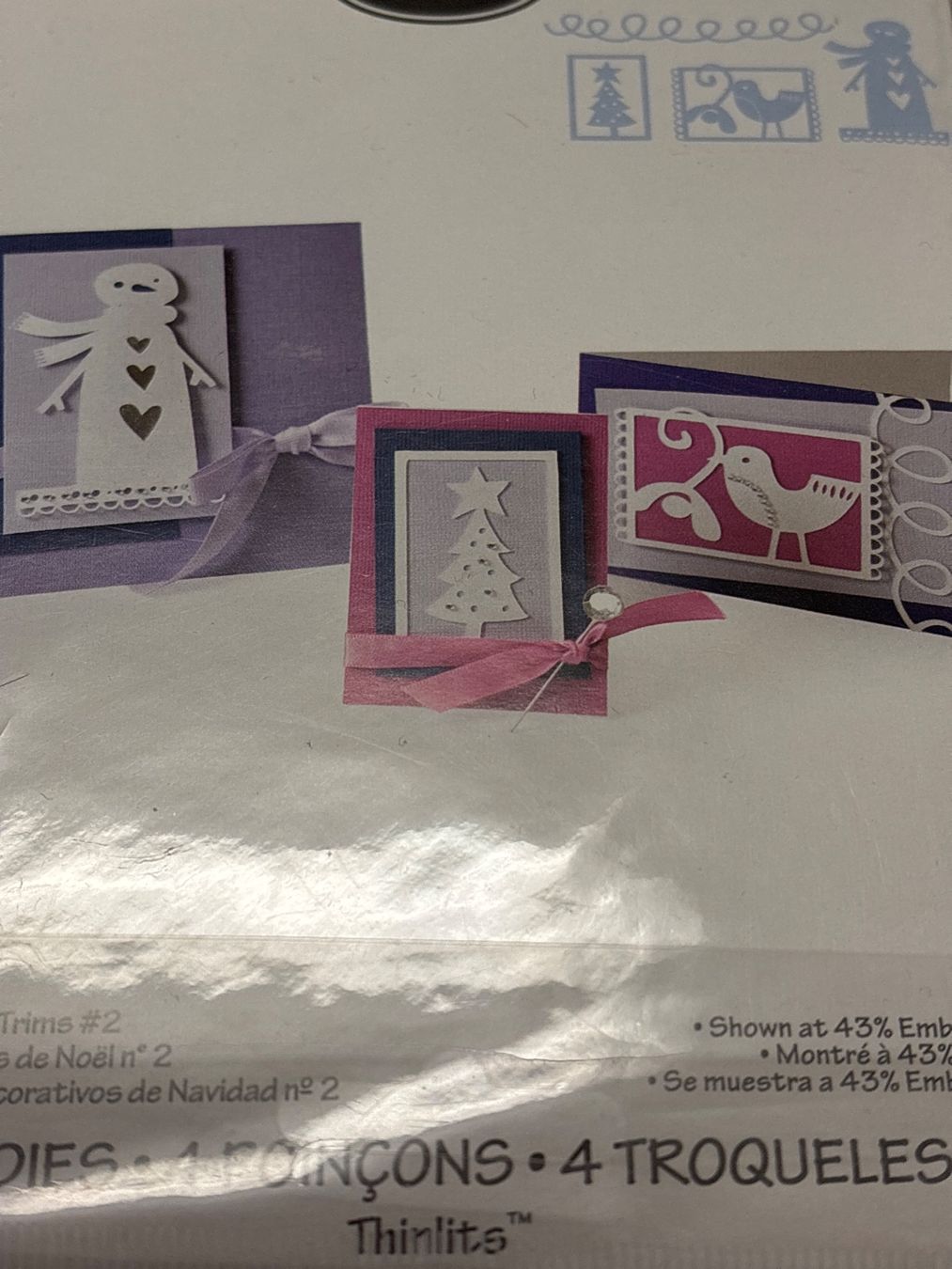 Sizzix Schablonen: Stanzschablone Weihnachten – Neu und originalverpackt aus Amriswil von SCHLOSSGEISTLI 1