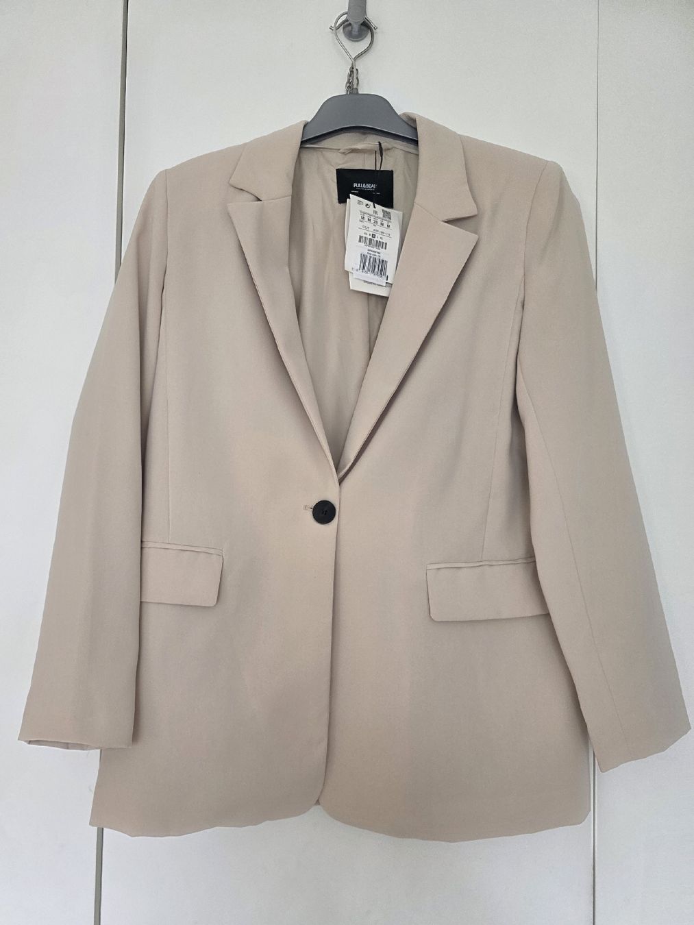 Pull&Bear Giacche: Pull&Bear Blazer, Grösse M, ,Neu, Beige – Nuovo e nell'imballaggio originale da Biberist venduto da charobaum 1