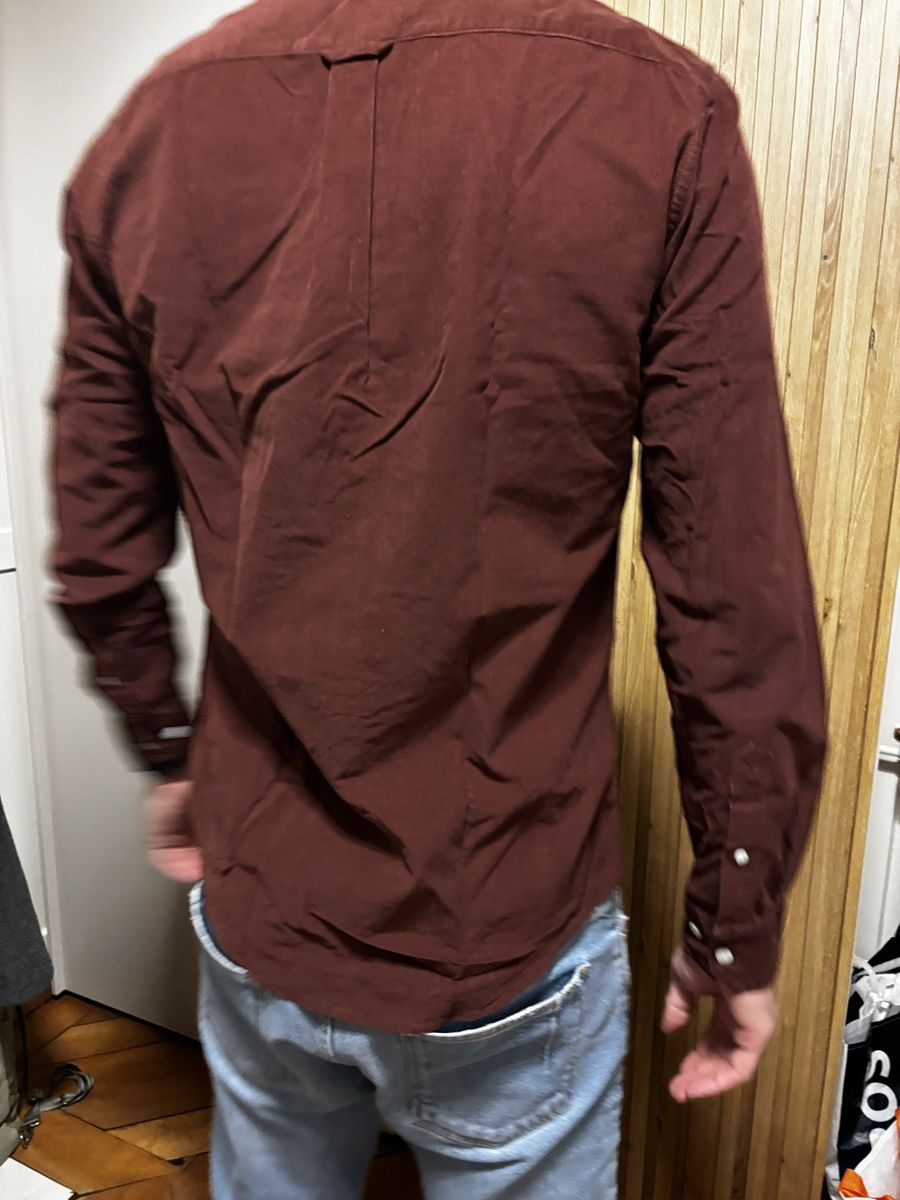 Camicie: 4 Farah Long Sleeve Shirts Button Down Solid Colors – Usato da Uster venduto da RGertsch 4