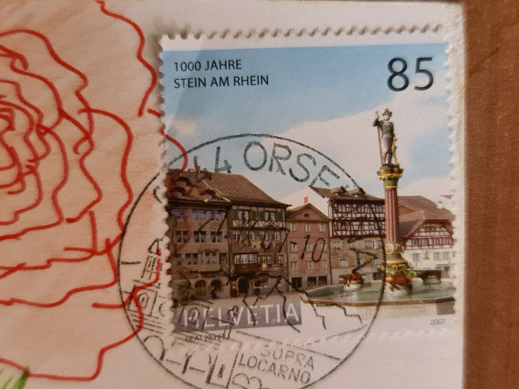Cartoline postali: Ansichtskarte Locarno 2007 – Usato da Dintikon venduto da Vexi 1