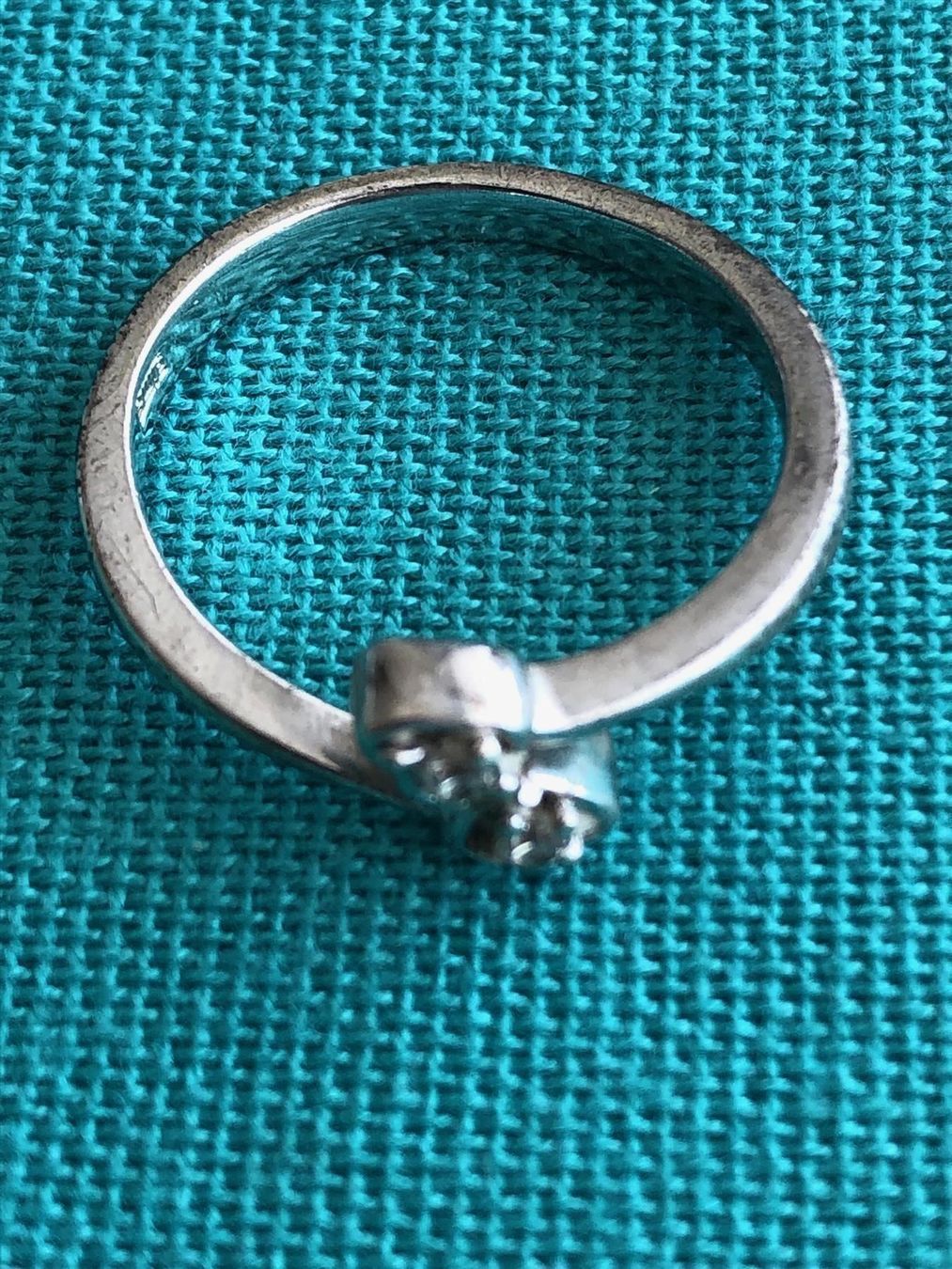 Anelli: Seltene Silber Ring mit Edelstein, 925er – Usato da Steinhausen venduto da Super05 2