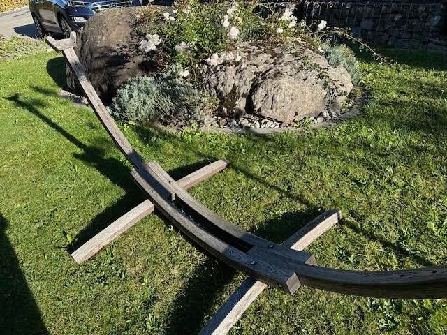Hängematten: Hängemattengestell Holz – Gebraucht aus Aeschiried von Suldtal 3