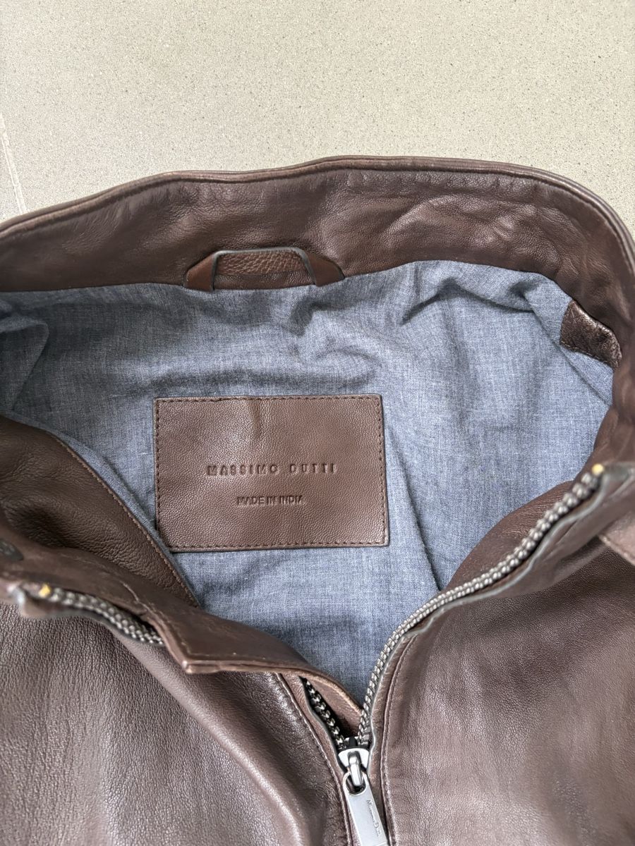 Massimo Dutti Giacche: Leder Jacke von Massimo Dutti in braun – Nuovo (secondo la descrizione) da Kilchberg ZH venduto da val_kln9 1