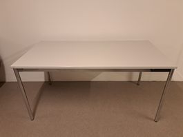 Mehrzwecktisch Tisch Chrom-Untergestell 150x75