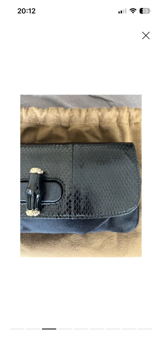 Gucci Borse da donna: Pochette noire Gucci  – Usato da Lausanne venduto da Manonpiq 2