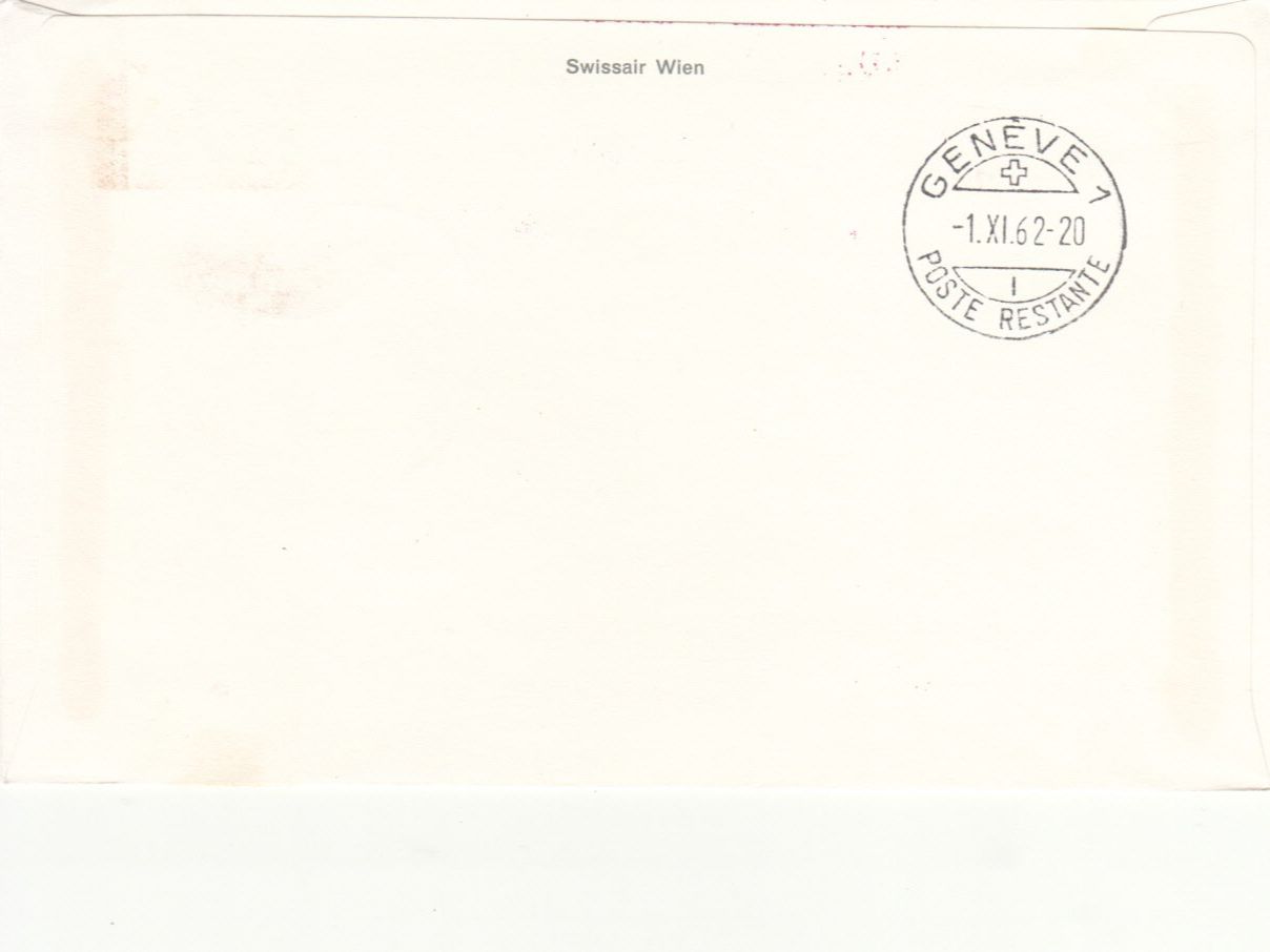 Tutti i francobolli: SLH RF 62.32 a  Wien-Genève – Usato da Bürglen TG venduto da StampGraf 1