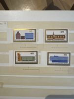 Quatre timbres RDA DDR 800 ans Leipzig état neuf avec bord
