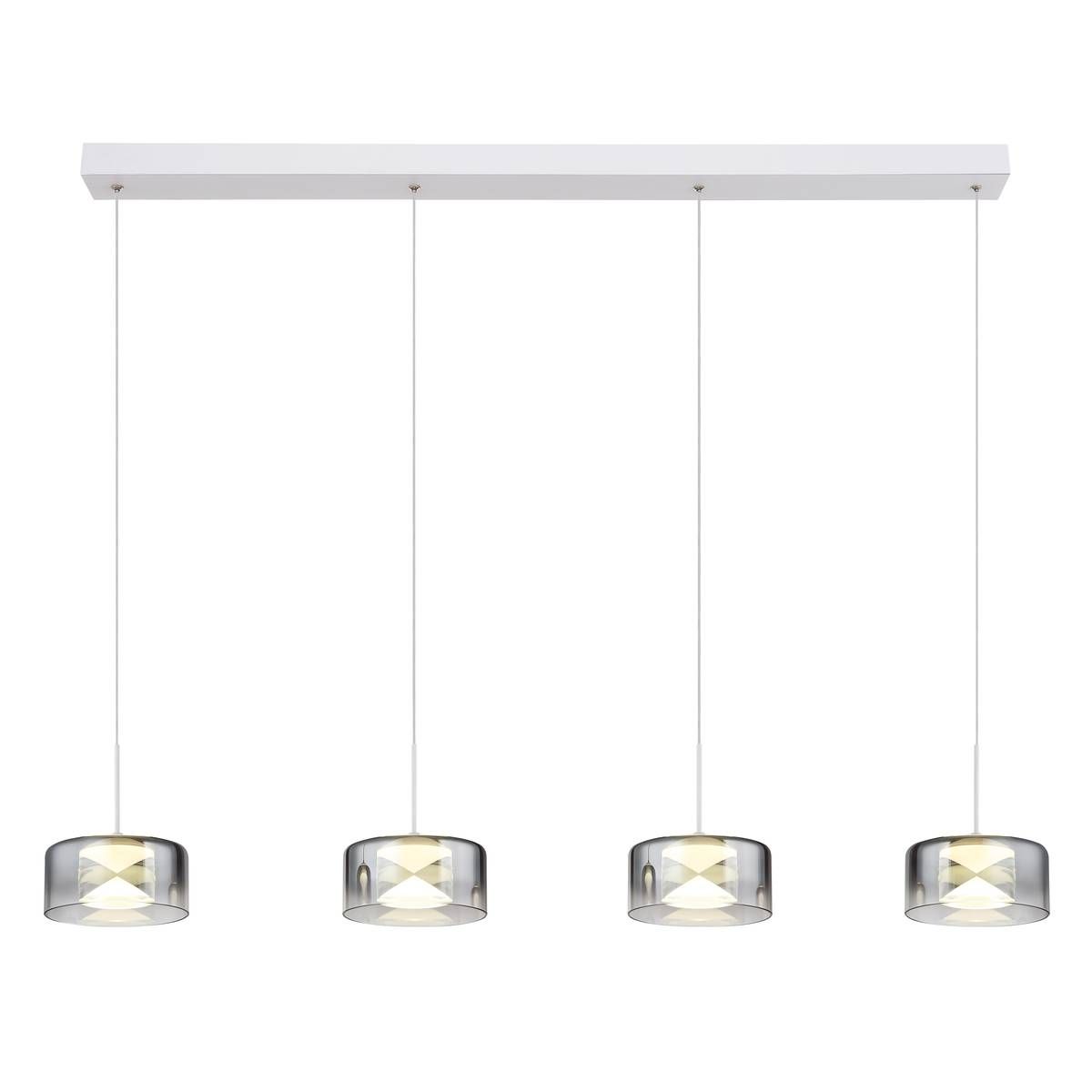 Lampadari & plafoniere: LED Pendelleuchte, Glas, 105 cm x 15 cm – Nuovo (secondo la descrizione) da Kreuzlingen venduto da Smart-Light 2