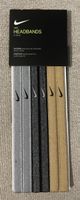 NIKE Swoosh Sport Metallic Hairband (6 Pack)