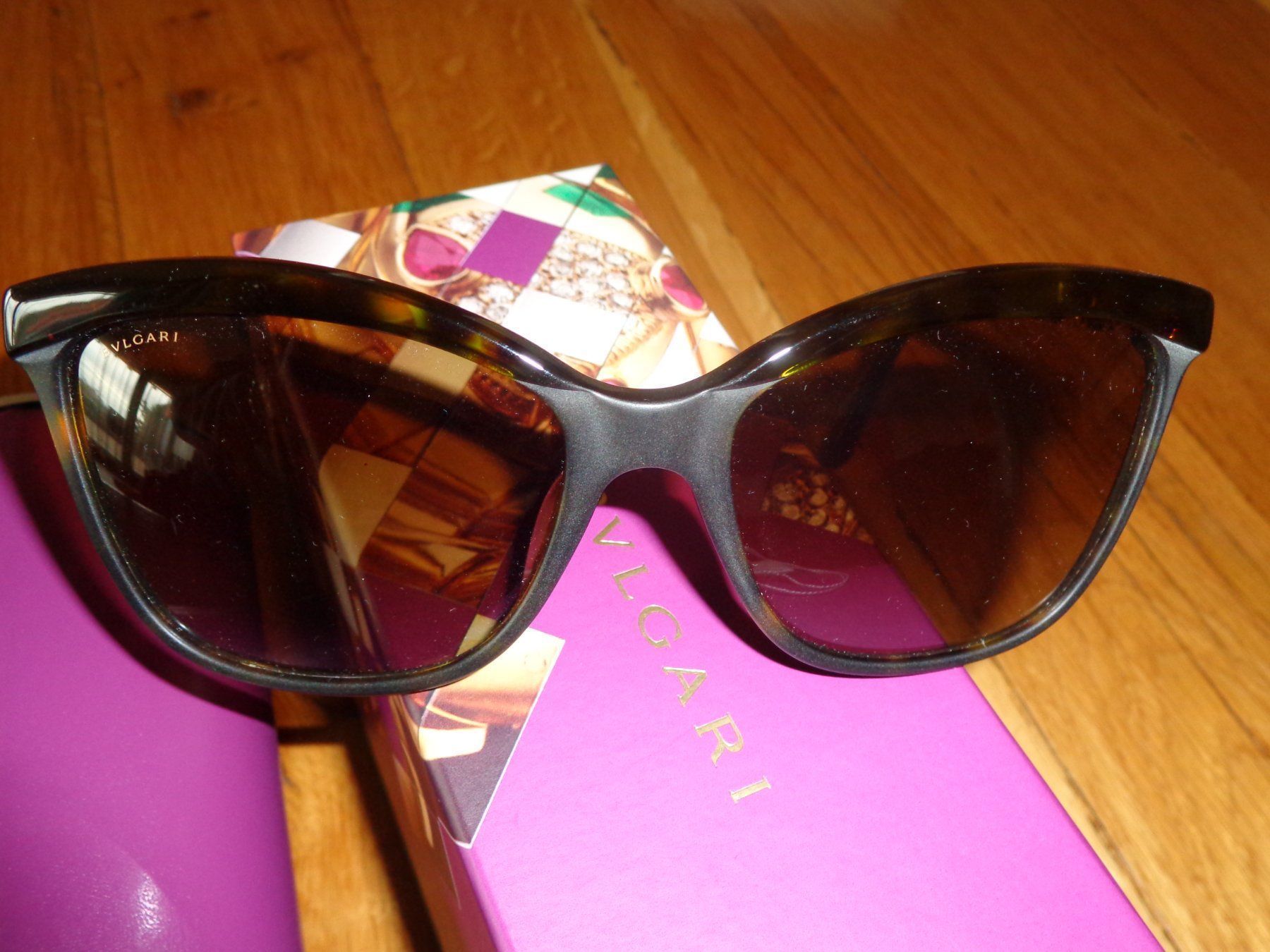 Bulgari Brillen & Gläser: Superbe Lunettes soleil BULGARI, Neuf – Neu und originalverpackt aus St-Blaise von endora63 4