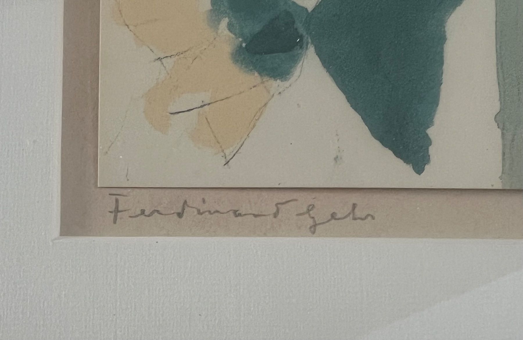 Grafica & Litografie: Ferdinand Gehr, handsigniert – Usato da Rain venduto da Pic-Ass 2