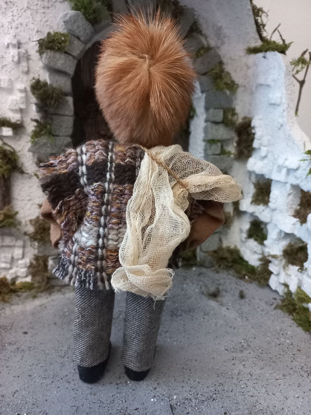 Figurines: Schwarzenberger Krippenfigur, Hirte mit Flachsbrecher – D'occasion à Lachen SZ par jimmygoal13 5