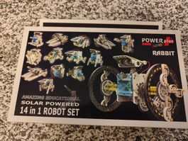 Power Plus Junior 14-in-1 Robot Set, Solar, Neuwertig!