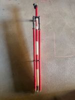Leica 3-Bein Vermessungsstativ rot weiss