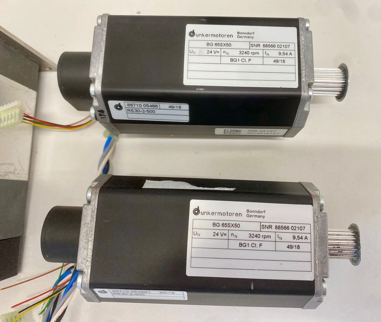 Motori: dunkermotoren Set BG63X55S/BG65SX50 4x – Usato da Niederdorf venduto da LeptonAG 2