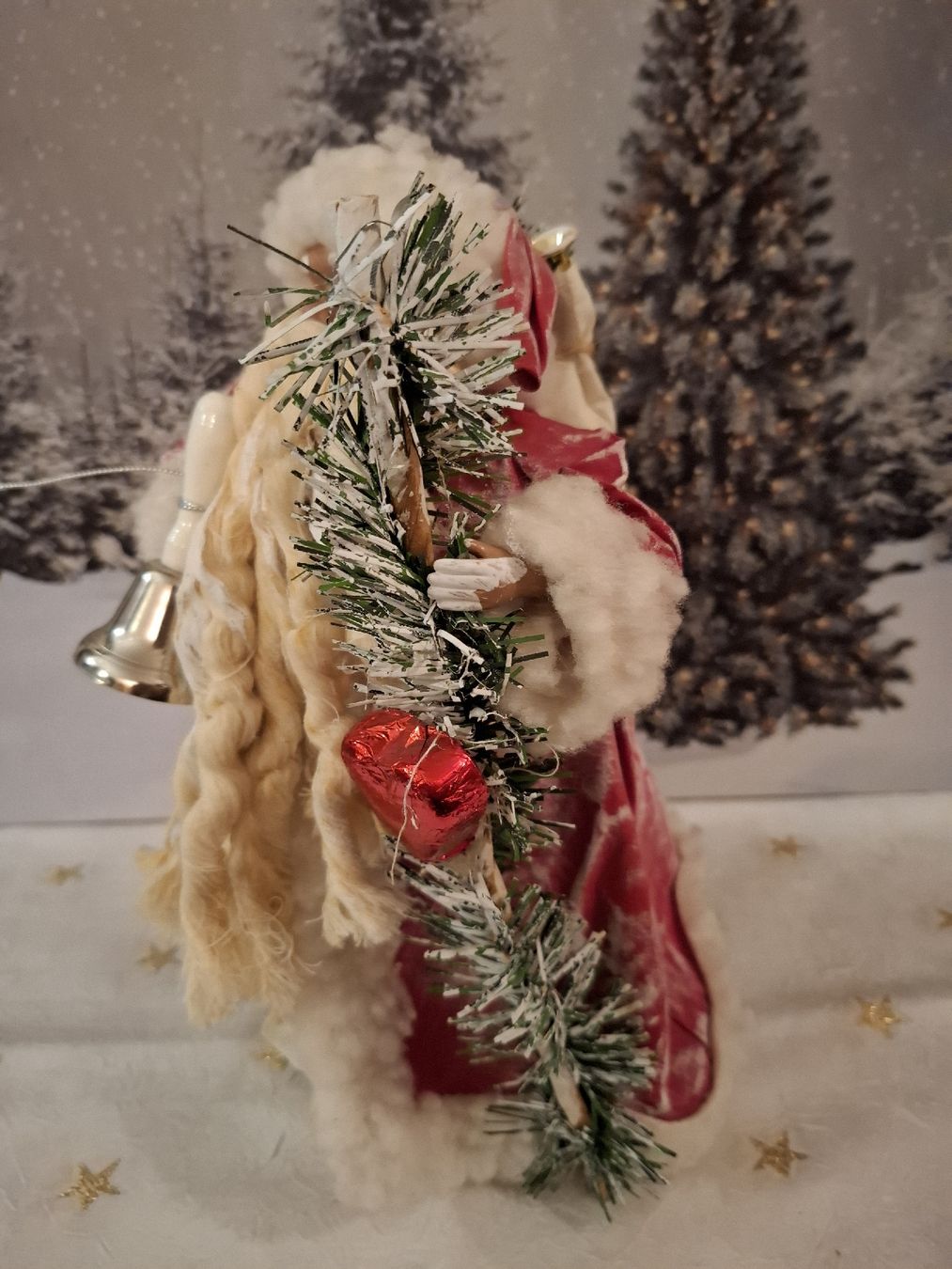 Tutte le decorazioni: ALTER PAPPMACHÉ WEIHNACHTSMANN – Nuovo (secondo la descrizione) da Gretzenbach venduto da schibaya 7