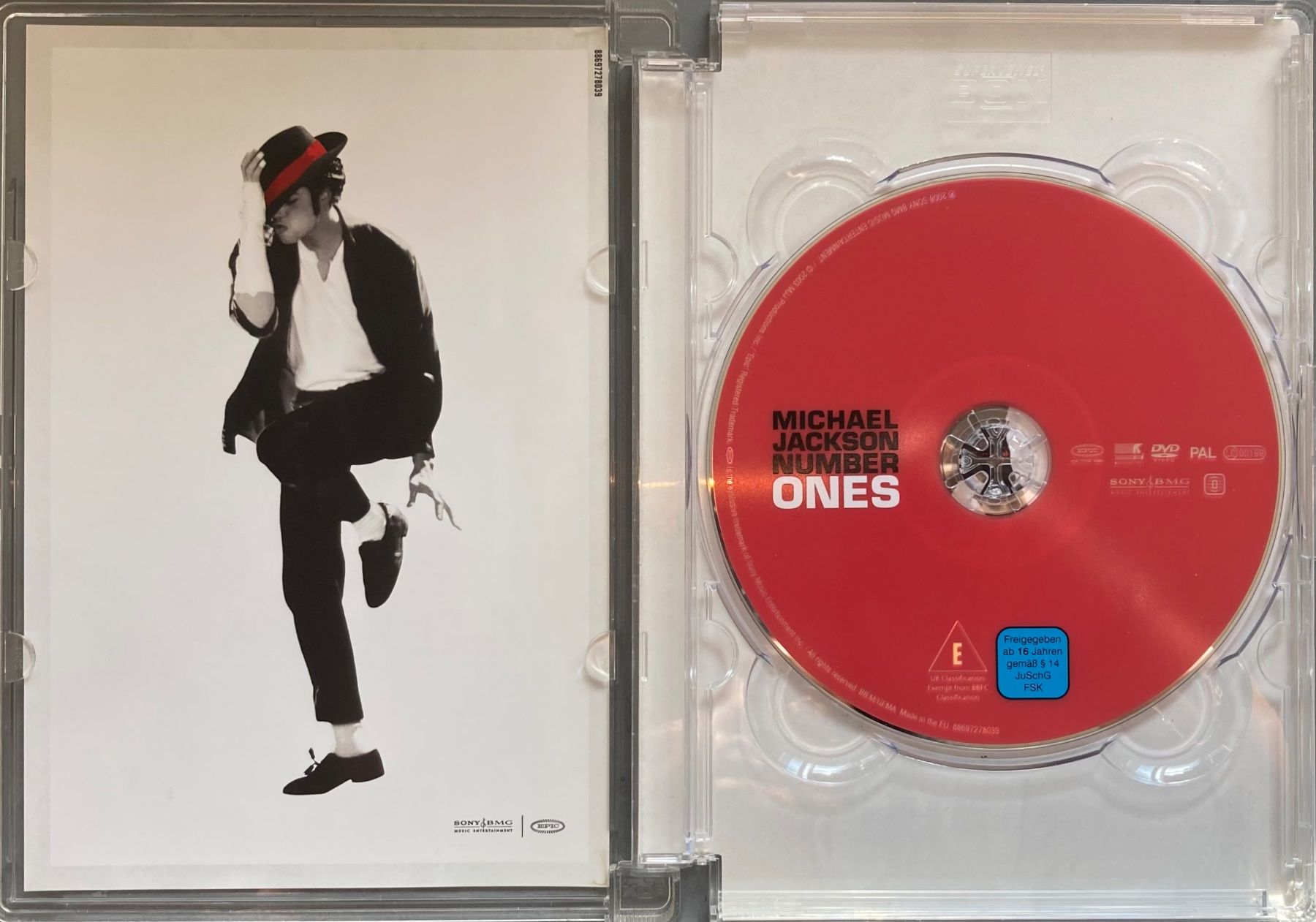 Tutti i DVDs: MICHAEL JACKSON - NUMBER ONES – Usato da Poliez-Pittet venduto da Newtown-Records 2